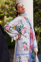 BELLA BELLEZA | 3 PC UNSTITCHED TE AMO LUXURY LAWN BY MUSHQ